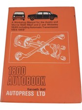 1800 Autobook Workshop Manual Austin Morris Wolseley 1964-1969