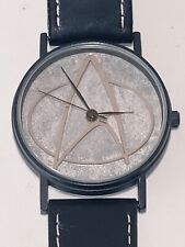 Star Trek wrist watch Silver Grey Dial TM & C 1997 Paramount Pictures Japan MOVT