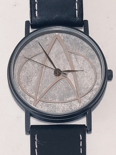 Star trek wrist watch silver - star,