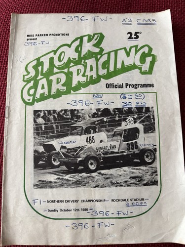Stockcars rochdale - f1,