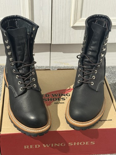 Red wing logger black uk7 - red,