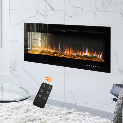 Electric fire inset wall - fire,