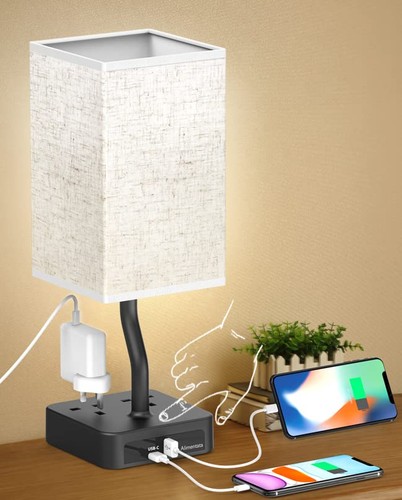 Alimentata bedside table - table, lamp