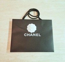 Chanel shopping bag+camellia