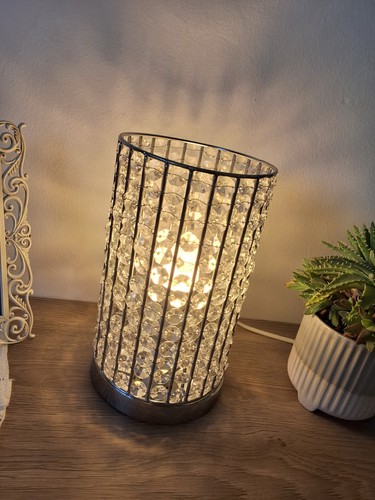 Chrome and clear acrylic - chrome,