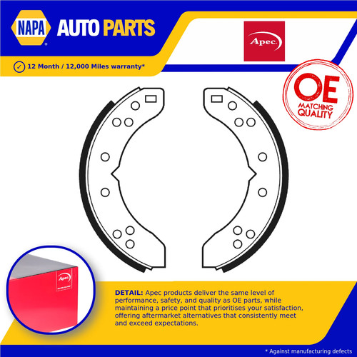Brake shoes set fits reliant - brake,