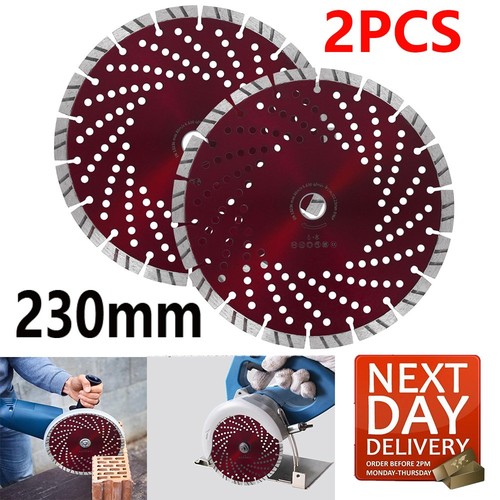 230mm diamond disc hard wet - 9",