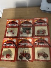 Vintage ERTL International Harvester Historical Toy Tractor Series-  6 Models