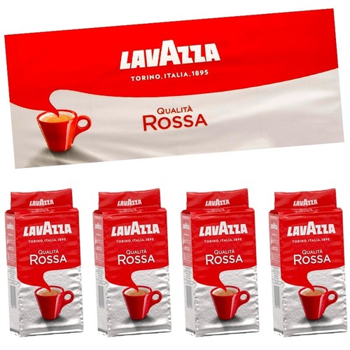 Lavazza quality red 4x250g - quality,