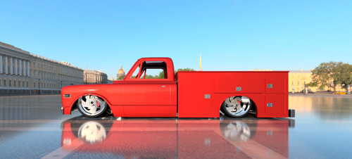 Scale slammed chevy - 1:25-1:24,