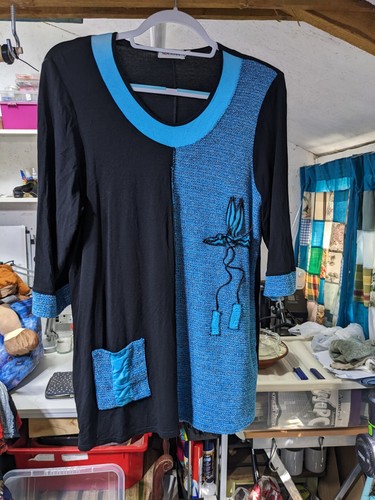 Solena black blue - solena, 3/4