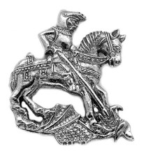 Saint George Dragon Pin Badge