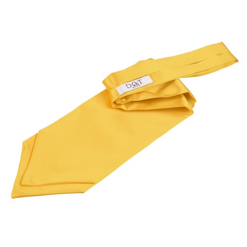 Marigold mens self tie cravat - marigold,