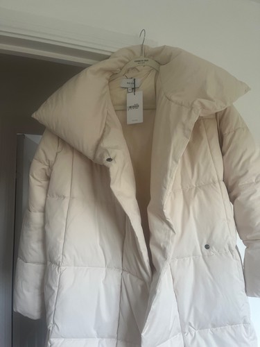 Reiss padded cream coat - , new