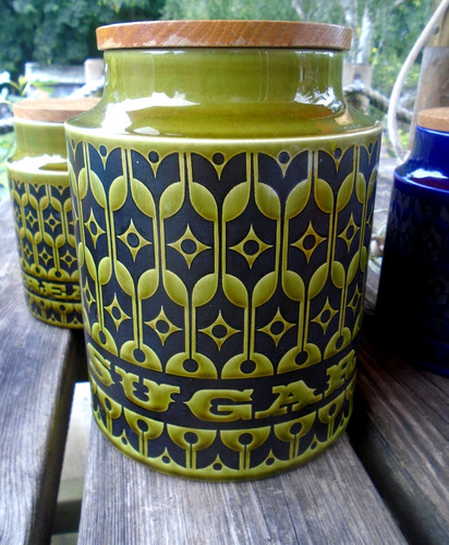 Vintage hornsea pottery green - vintage,