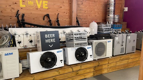Complete line beer dispense - complete,