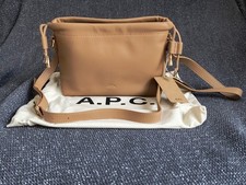 A.P.C.Brown Leather Crossbody Bag