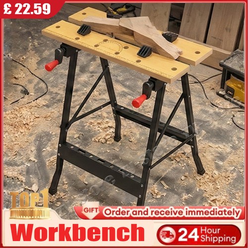 Portable folding workbench - folding,