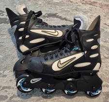 vintage Nike Zoom Air inline roller hockey skates UK 7