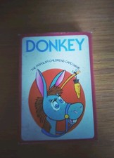 Vintage "Donkey" card game