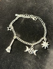 Silver S925 Wicca Witch Charm