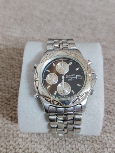 Seiko alarm chronograph - seiko,