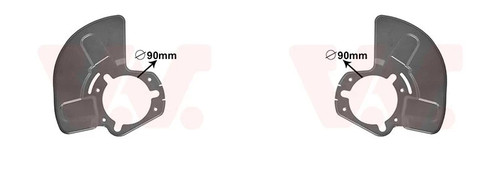 Front left and - left, opel