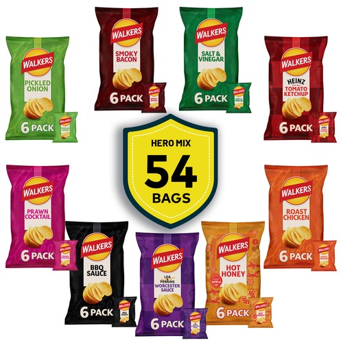 Walkers crisps salt vinegar - &,