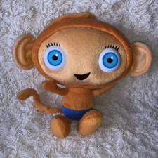 Waybuloo Pipling Orange Yojojo Soft Toy 2009 -  Ears Move But Sounds Do Not Work