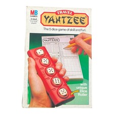 Vintage Yahtzee Travel Dice