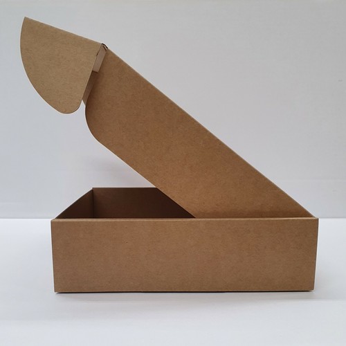 Cardboard lidded box postage - cardboard,