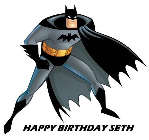 Batman edible cake - batman,