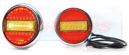 Was w92 led slim round - led, rear