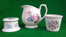 AXE VALE POTTERY FLORAL JUG