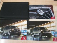 VAUXHALL VIVARO HANDBOOK &