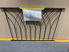 Flat Top Metal Garden Fence Decking Panel 1135mm Wide x 812mm High