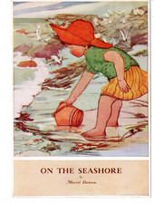 Cute Little Girl w/ Pail on