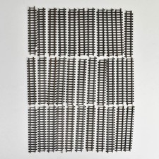 JOB LOT VINTAGE TRI-ANG HORNBY RAILWAYS 33 PIECES OF STRAIGHT TRAIN TRACK R481