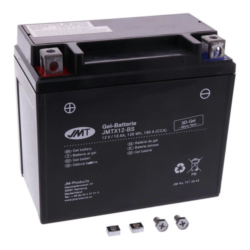 Jmt gel battery ytx12 - ytx12-bs, v