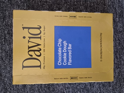 David protein chocolate chip - protein,
