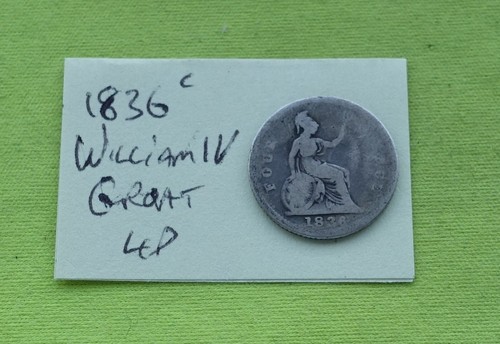 1836 four pence groat - 1836,