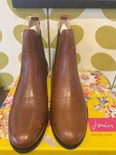 Joules Women's Stamford Ocelot (Brown) Boots - Size UK 6 (read description)