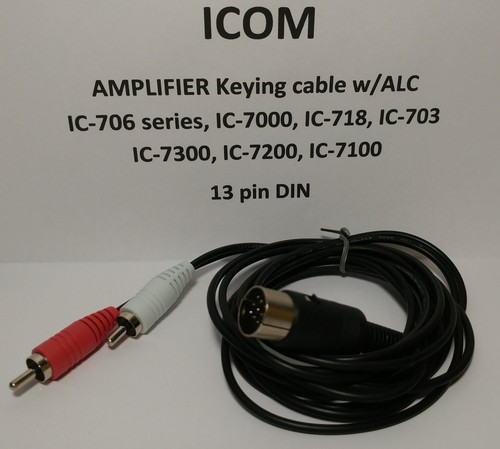 Icom amplifier keying - , cable