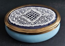 Vintage Framecraft  Oval Trinket Box