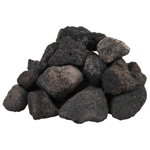 Black volcanic rocks aquarium - volcanic,