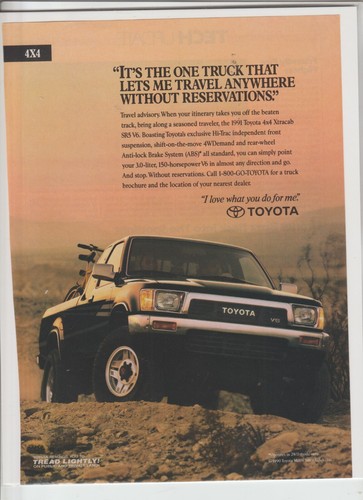 Original 1991 toyota 4x4 - original,