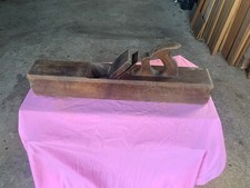 vintage wooden jointer plane