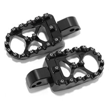 Black MX Style Wide Fat Pegs