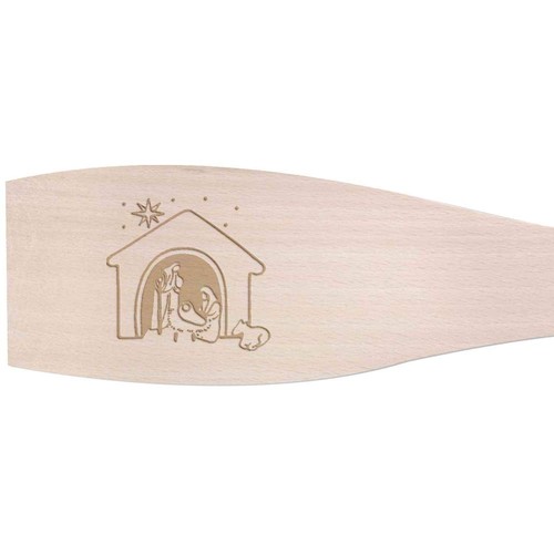 Large nativity scene wooden - 'nativity,