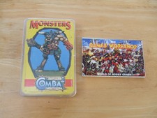 Monsters Citadel Combat Cards Complete Vintage Set - Games Workshop GW